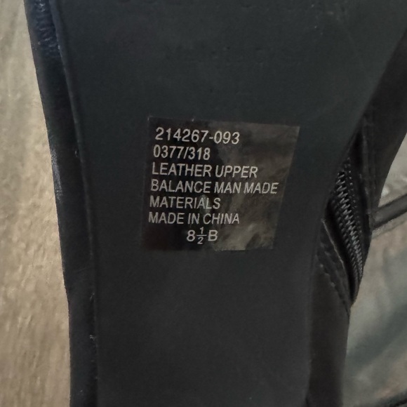 Colin Stuart Leather Over the Knee Stiletto Boots with Lace Cutout - Picture 6 of 6